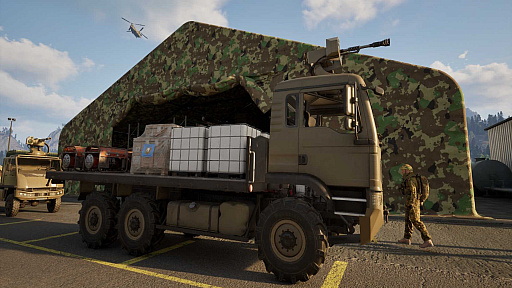 ���������꡼ No.008�Υ���ͥ������ / ����ʪή�˾��������Ƥ���Military Logistics Simulator���ۿ����ϡ����ô�����Ȥ��ơ���ξ������ʪ��͢�������ϳ�ĥ�ʤɸ����ٱ�Ǥ̳��ĩ��