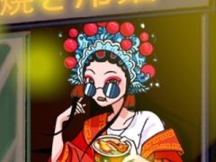 小さな屋台で焼き冷麺を素早く提供していく屋台経営型SLG「中華・焼き冷麺・伝説」，Steamストアページを公開