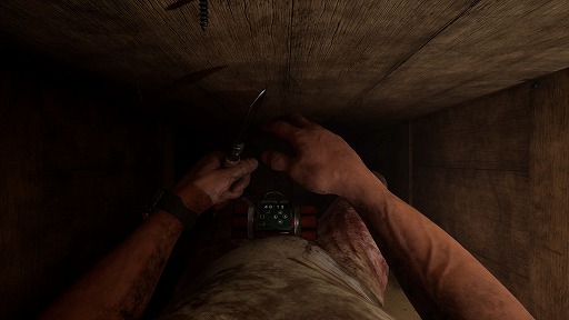 画像ギャラリー No.001のサムネイル画像 / 目が覚めたら，そこは棺の中。立つこともままならない閉鎖空間からの脱出を目指す，新作謎解きホラーADV「SINVAULT」が2026年1月1日発売へ