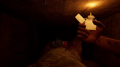 画像ギャラリー No.002のサムネイル画像 / 目が覚めたら，そこは棺の中。立つこともままならない閉鎖空間からの脱出を目指す，新作謎解きホラーADV「SINVAULT」が2026年1月1日発売へ