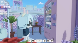 画像ギャラリー No.004のサムネイル画像 / ボクセルで描かれた雑居ビルの屋上を自由にかわいくカスタマイズできる「YUME ROOF」，デモ版をSteamで配信開始