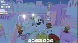 画像ギャラリー No.006のサムネイル画像 / ボクセルで描かれた雑居ビルの屋上を自由にかわいくカスタマイズできる「YUME ROOF」，デモ版をSteamで配信開始