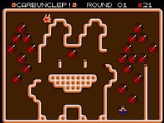 カーバンクルが主人公のACTパズル「かーばんくるぴ」，EGGコンソールで本日配信。移動とジャンプを駆使して，マップ上の宝石をすべて集めよう