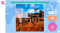 くるくるパズル世界遺産ーまわしてひらめく！世界遺産脳トレー
