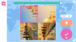 くるくるパズル世界遺産ーまわしてひらめく！世界遺産脳トレー