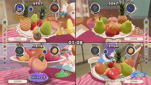 画像ギャラリー No.003のサムネイル画像 / Switch2＆Switch版「フルーツマウンテン パーティ」，4月23日に発売。同日にはSteamでの早期アクセスを終了し正式版にアップグレード