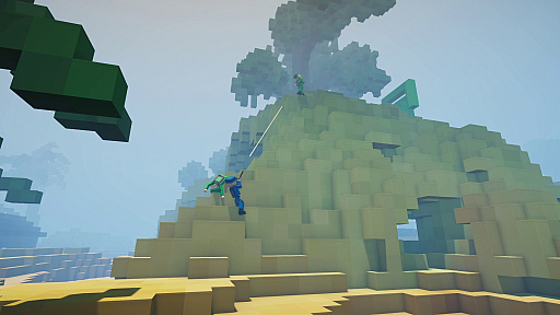 画像ギャラリー No.002のサムネイル画像 / 壊して作れるボクセル戦場で戦いを繰り広げる。オンラインマルチFPS「Brickstrike」，Steamストアページとトレイラーを公開