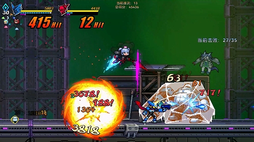 画像ギャラリー No.009のサムネイル画像 / ローグライク要素を融合した2D横スクロールACT「超アロィクラッシュ」，1月22日にデモ版をSteamで配信