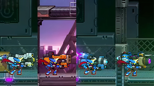 画像ギャラリー No.004のサムネイル画像 / 「ロックマンX」にインスパイアされたローグライク横スクロールアクション「超アロイクラッシュ」，2026年4月8日に早期アクセス開始