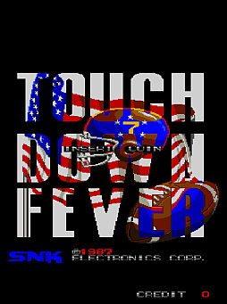 画像ギャラリー No.001のサムネイル画像 / アケアカ版「タッチダウンフィーバー」，1月8日に配信。ボタン連打の簡単操作で，アメリカンフットボールの熱い攻防を楽しめる