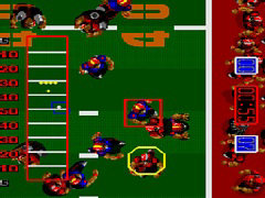 アケアカ版「タッチダウンフィーバー」，1月8日に配信。ボタン連打の簡単操作で，アメリカンフットボールの熱い攻防を楽しめる