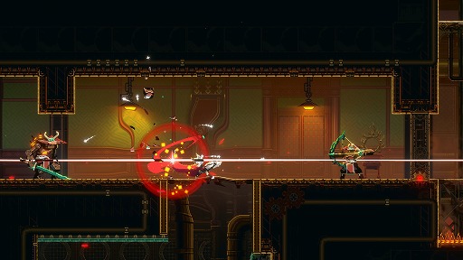 画像ギャラリー No.005のサムネイル画像 / クナイによる瞬間移動を駆使し,一撃死の世界を駆け抜ける。高速2Dアクション「INARI」,Steamストアページを公開。日本語にも対応予定