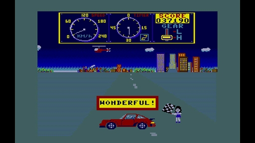 画像ギャラリー No.003のサムネイル画像 / 「EGGコンソール マッドライダー MSX2」本日配信。次々と現れる車やバイク,障害を避けながらゴールを目指す王道のレースゲーム