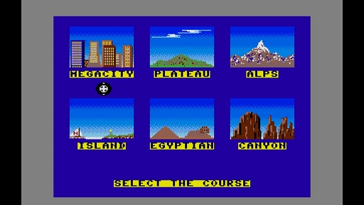 画像ギャラリー No.005のサムネイル画像 / 「EGGコンソール マッドライダー MSX2」本日配信。次々と現れる車やバイク,障害を避けながらゴールを目指す王道のレースゲーム