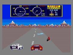 「EGGコンソール マッドライダー MSX2」本日配信。次々と現れる車やバイク，障害を避けながらゴールを目指す王道のレースゲーム