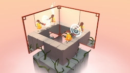 画像ギャラリー No.002のサムネイル画像 / 鏡を使ったギミックを軸にした3Dパズル「AiliA」，Steamでリリース。現実世界と鏡像世界を行き来できる力を持った少女を操作し，姉の救出を目指す