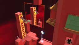 画像ギャラリー No.004のサムネイル画像 / 鏡を使ったギミックを軸にした3Dパズル「AiliA」，Steamでリリース。現実世界と鏡像世界を行き来できる力を持った少女を操作し，姉の救出を目指す