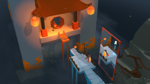 画像ギャラリー No.007のサムネイル画像 / 鏡を使ったギミックを軸にした3Dパズル「AiliA」，Steamでリリース。現実世界と鏡像世界を行き来できる力を持った少女を操作し，姉の救出を目指す