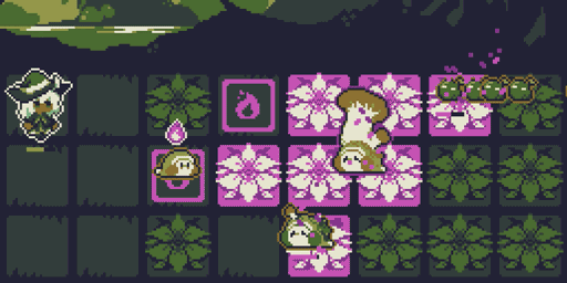 画像ギャラリー No.007のサムネイル画像 / 8枚のデッキで戦うローグライト×タワーディフェンス「Nightcap Witch」，ストアページを公開。限られた選択肢から最適なカードを選び出そう