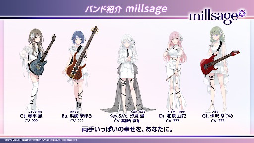 画像ギャラリー No.005のサムネイル画像 / バンドリ！新作「BanG Dream! Our Notes」，2026年リリース。「MyGO!!!!!」「Ave Mujica」「夢限大みゅーたいぷ」と新バンド2組が登場