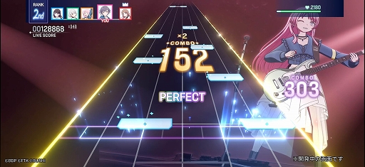 画像ギャラリー No.003のサムネイル画像 / バンドリ!プロジェクト新作「BanG Dream! Our Notes」,CBT参加者募集を開始。リズムゲームパートとシナリオパートを一足先に体験できる