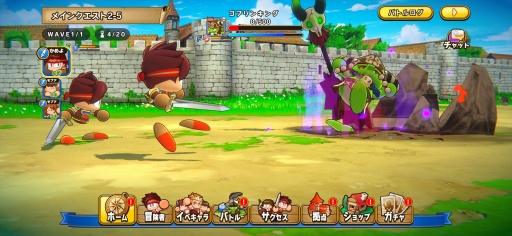 画像ギャラリー No.032のサムネイル画像 / ［プレイレポ］「パワプロ」の“サクセス”が異世界へ。本日配信「パワプロアドベンチャーズ」は冒険者をサクサク育成して，メインクエストのボスに挑むファンタジーRPG