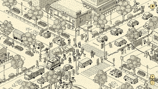 画像ギャラリー No.002のサムネイル画像 / 愛犬の面影を追う少女の旅を描くウォーキングシム「Finding Polka」を発表。ボールペンで描かれたヒミツいっぱいの世界を歩き回ろう