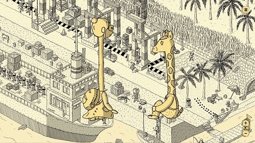 画像ギャラリー No.004のサムネイル画像 / 愛犬の面影を追う少女の旅を描くウォーキングシム「Finding Polka」を発表。ボールペンで描かれたヒミツいっぱいの世界を歩き回ろう