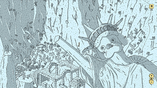 画像ギャラリー No.010のサムネイル画像 / 愛犬の面影を追う少女の旅を描くウォーキングシム「Finding Polka」を発表。ボールペンで描かれたヒミツいっぱいの世界を歩き回ろう