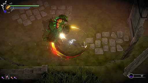 画像ギャラリー No.006のサムネイル画像 / Switch版「メイド・オブ・サルヴェイション」,予約販売開始。煉獄のメイドが魂の救済のために戦うダークファンタジーアクションRPG