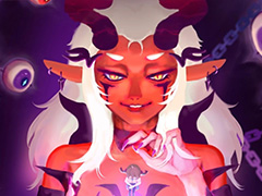 ヴァンサバライクにチームワーク。2人協力プレイ可能な弾幕シューター「魔王の器」，Steam体験版が本日配信開始