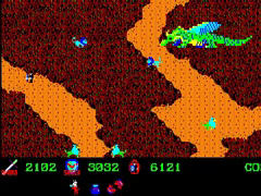 「EGGコンソール カレイジアスペルセウス PC-8801」本日配信。魔の島を舞台に美の女神を救うために冒険するアクションRPG