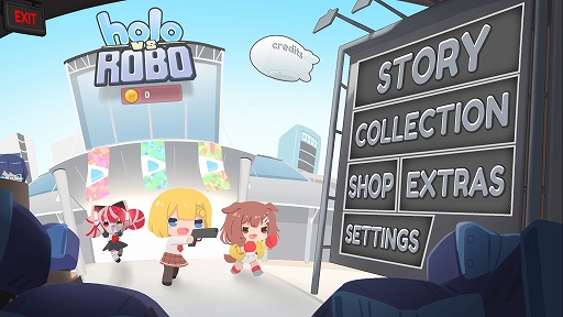 画像ギャラリー No.002のサムネイル画像 / かわいらしい“ホロドール”を配置して迫るロボットを撃退せよ! 「Holo vs Robo」,Steamで配信開始