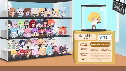 画像ギャラリー No.003のサムネイル画像 / かわいらしい“ホロドール”を配置して迫るロボットを撃退せよ！ 「Holo vs Robo」，Steamで配信開始