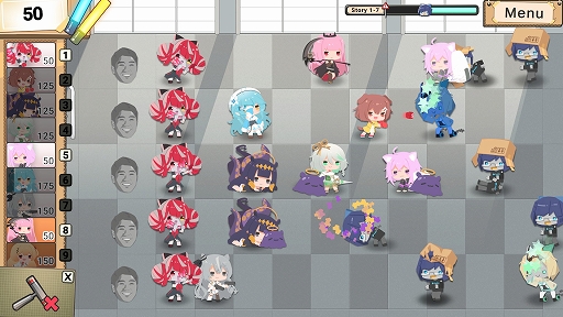 画像ギャラリー No.004のサムネイル画像 / かわいらしい“ホロドール”を配置して迫るロボットを撃退せよ！ 「Holo vs Robo」，Steamで配信開始