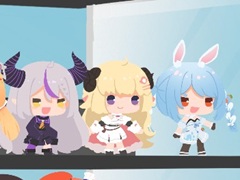 かわいらしい“ホロドール”を配置して迫るロボットを撃退せよ！ 「Holo vs Robo」，Steamで配信開始