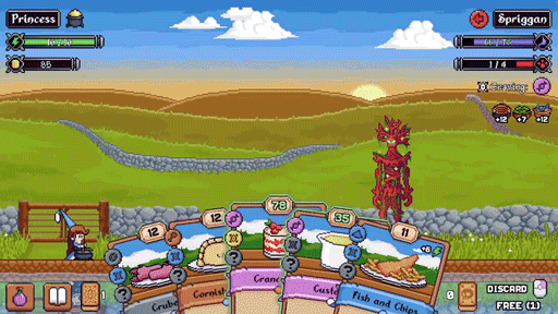 画像ギャラリー No.003のサムネイル画像 / 料理でモンスターに帰ってもらう。欲求を連鎖させて空腹を満たすデッキ構築ローグライト「ハングリー・ホラーズ」,アーリーアクセスを開始