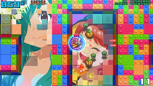 画像ギャラリー No.007のサムネイル画像 / 敵の爆発でパネルを開放! 昔懐かしいアーケードライクな全方位ツインスティックシューター「Z-GYUBAAN!」,Steamで本日リリース