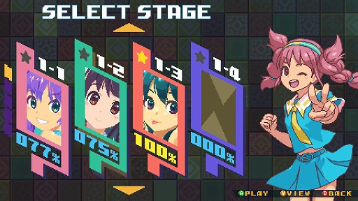 画像ギャラリー No.008のサムネイル画像 / 敵の爆発でパネルを開放! 昔懐かしいアーケードライクな全方位ツインスティックシューター「Z-GYUBAAN!」,Steamで本日リリース