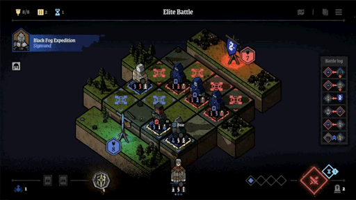 画像ギャラリー No.002のサムネイル画像 / プレイヤーの仕事は“コマを置く”だけ。ボドゲ風のデッキ構築ローグライト「マスター・オブ・ピース」，Steamでアーリーアクセスを開始