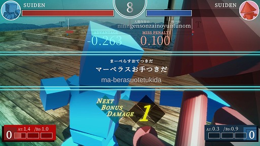 画像ギャラリー No.002のサムネイル画像 / 超基本動作すら文字入力。全アクションをタイピングで実行するオンライン専用格闘ゲーム「STREET TYPER X」，Steamストアページを公開