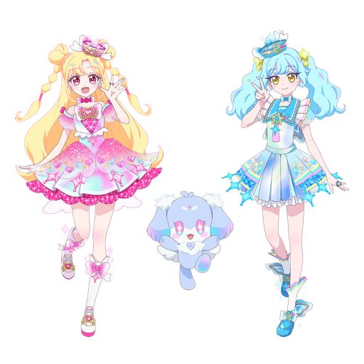 画像ギャラリー No.002のサムネイル画像 / プリティーシリーズの最新作「おねがいアイプリ」，1だんを4月2日に稼動。新たな主人公「いのり」「あおい」が登場