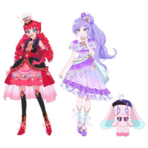 画像ギャラリー No.004のサムネイル画像 / プリティーシリーズの最新作「おねがいアイプリ」，1だんを4月2日に稼動。新たな主人公「いのり」「あおい」が登場