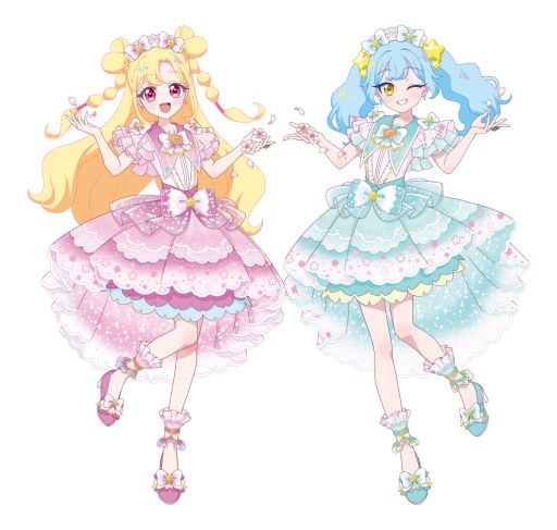 画像ギャラリー No.009のサムネイル画像 / 「おねがいアイプリ」，4月2日から順次稼動する1だんの追加情報を公開。新たなキャラクター「ぐみ」のバズリウムコーデも楽しめる