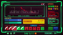 画像ギャラリー No.009のサムネイル画像 / ローグライクデッキ構築ゲーム「Insider Trading」,2026年2月18日に発売予定。チャンスとリスクを見極め,最大利益を狙え