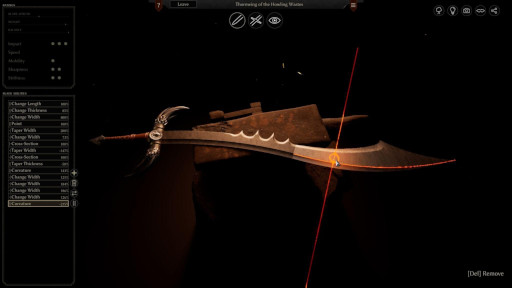 画像ギャラリー No.002のサムネイル画像 / 鍛冶師シム「ブレイドソング」,早期アクセス版をSteamでリリース。刃の成形ツールと緻密なモジュラー構築システムで,あらゆる剣を作れる