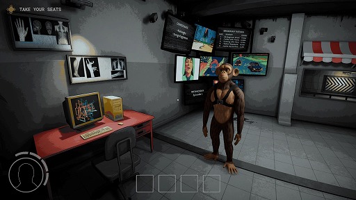 画像ギャラリー No.003のサムネイル画像 / 見ざる，聞かざる，言わざる，歩かざる。能力が制限された4匹の猿になって脱出ショーに挑む「Dr.Ragnam Show」，Steamストアページを公開