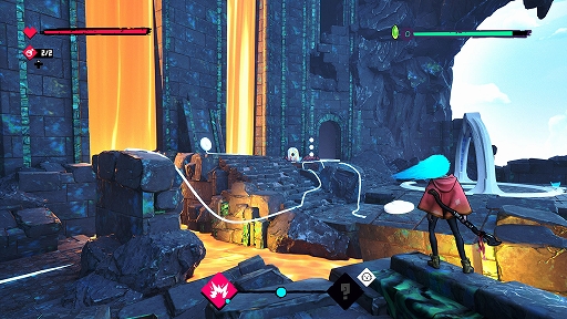 画像ギャラリー No.003のサムネイル画像 / ハイスピードアクションADV「フェイディング・エコー」，ストーリーを紹介する最新トレイラーを公開。Steamで体験版を配信開始