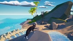 画像ギャラリー No.005のサムネイル画像 / 猫になって南国の島を探索する3Dアドベンチャー「Scattered」，Steamストアページを公開。迷子になった子猫たちを家に帰そう