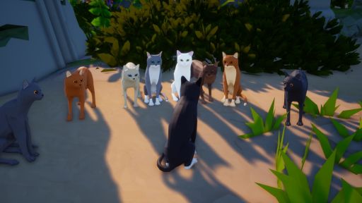 画像ギャラリー No.007のサムネイル画像 / 猫になって南国の島を探索する3Dアドベンチャー「Scattered」，Steamストアページを公開。迷子になった子猫たちを家に帰そう